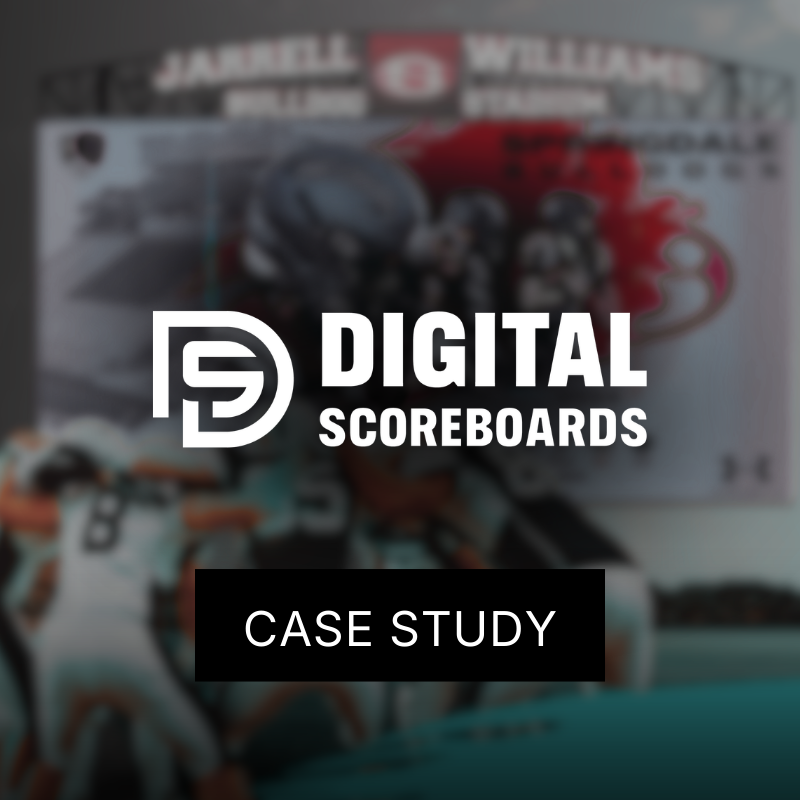 Digital Scoreboards + DIGIDECK Case Study